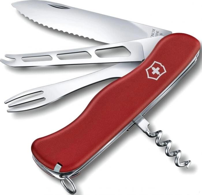 Складной нож Victorinox Cheese Master 0.8313. W (красный) от компании 2255 by - онлайн гипермаркет - фото 1