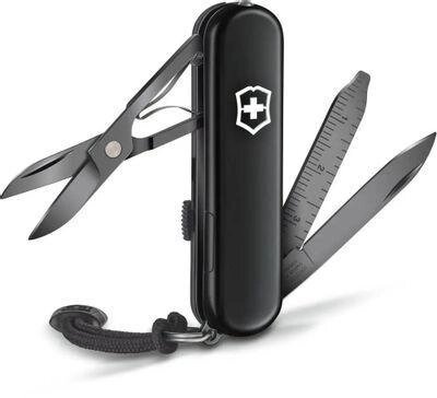 Складной нож Victorinox Signature Lite Onyx Black, функций: 8, 58мм, черный , коробка подарочная [0.6226.31p] от компании 2255 by - онлайн гипермаркет - фото 1