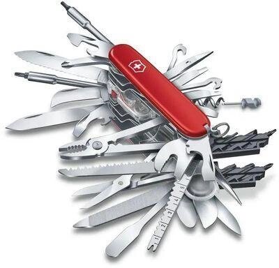 Складной нож Victorinox SwissChamp XXL, функций: 73, 91мм, красный , коробка подарочная [1.6795. xxl] от компании 2255 by - онлайн гипермаркет - фото 1