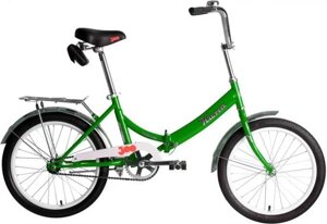 Складной подростковый велосипед для взрослых подростков путешествий FORWARD KAMA 20 дюймов зеленый городской