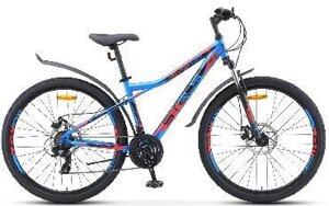 Скоростной велосипед для взрослых с дисковыми тормозами STELS Navigator 710 MD 27.5 дюймов рама 16" Синий