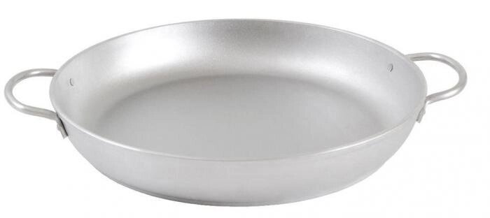 Сковорода алюминиевая литая большая 30 см сковородка с двумя ручками сотейник без покрытия для газовой плиты от компании 2255 by - онлайн гипермаркет - фото 1