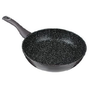 Сковорода для индукционной плиты SATOSHI Валькур литая 26см антипригарное покрытие мрамор 846-477