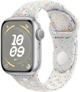 Смарт-часы Apple Watch Series 9 A2978, 41мм, белый/сияющая звезда [mr9k3ll/a]