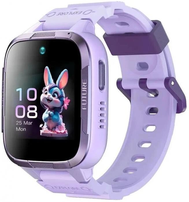 Смарт-часы Honor Kids Watch Plus 4G TAR-WB01,  48.5мм,  1.3,  фиолетовый/фиолетовый [5504acfc] от компании 2255 by - онлайн гипермаркет - фото 1
