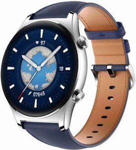 Смарт-часы Honor Watch GS 3 MUS-B19, 45.9мм, 1.43", синий/синий