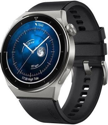 Смарт-часы Huawei Watch GT 3 Pro Odin-B19V,  46.6мм,  1.43",  черный/серый [55028473] от компании 2255 by - онлайн гипермаркет - фото 1