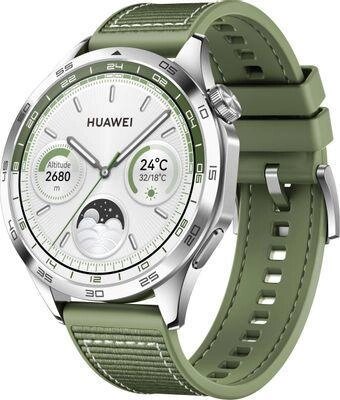 Смарт-часы Huawei Watch GT 4 Phoinix-B19W,  46мм,  1.43",  зеленый/серебристый [55020bgy] от компании 2255 by - онлайн гипермаркет - фото 1