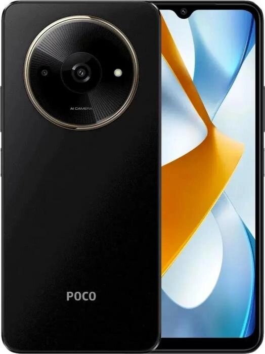 Смартфон POCO C61 3GB/64GB международная версия (черный) от компании 2255 by - онлайн гипермаркет - фото 1