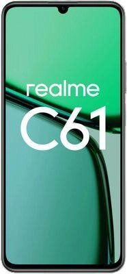 Смартфон REALME C61 6/128Gb,  RMX3930,  зеленый от компании 2255 by - онлайн гипермаркет - фото 1