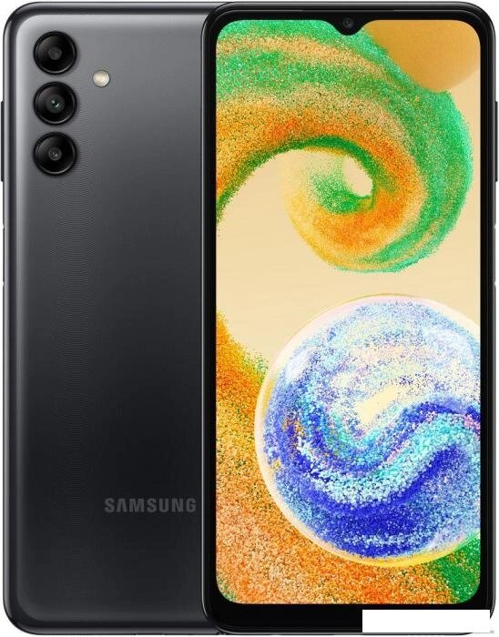 Смартфон Samsung Galaxy A04s SM-A047F/DS 4GB/64GB (черный) от компании 2255 by - онлайн гипермаркет - фото 1