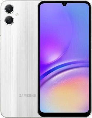 Смартфон Samsung Galaxy A05 4/64Gb,  SM-A055F,  серебристый от компании 2255 by - онлайн гипермаркет - фото 1