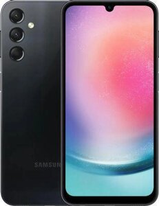 Смартфон Samsung Galaxy A24 4/128Gb, SM-A245F, черный