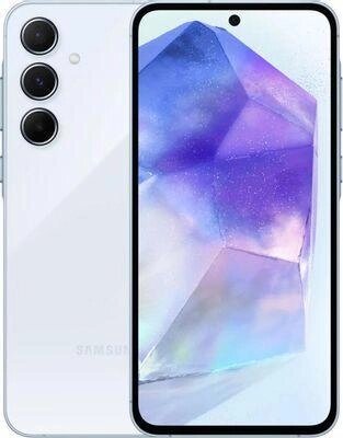 Смартфон Samsung Galaxy A55 5G 8/256Gb,  SM-A556E,  голубой от компании 2255 by - онлайн гипермаркет - фото 1