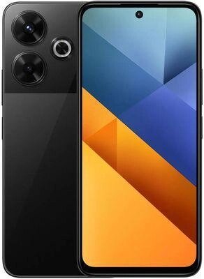 Смартфон Xiaomi Poco M6 6/128Gb,  черный от компании 2255 by - онлайн гипермаркет - фото 1