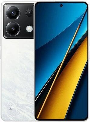 Смартфон Xiaomi Poco X6 5G 12/256Gb,  белый от компании 2255 by - онлайн гипермаркет - фото 1