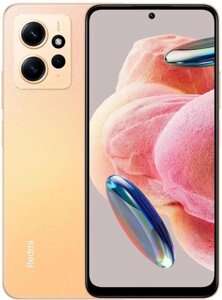 Смартфон Xiaomi Redmi Note 12 6/128Gb, золотой рассвет