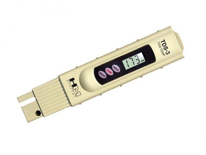 Солемер HM Digital TDS meter 3  tds-метр измеритель анализатор качества воды от компании 2255 by - онлайн гипермаркет - фото 1