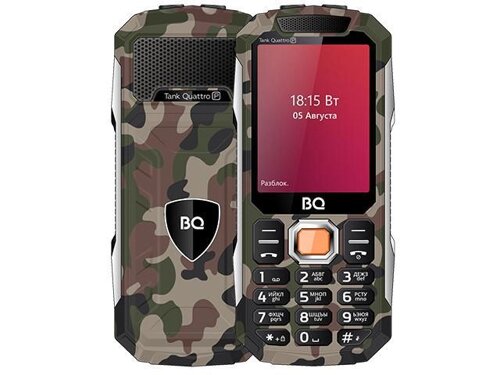 Сотовый телефон BQ 2817 Tank Quattro Camouflage