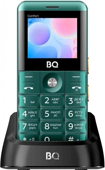 Сотовый телефон BQ Comfort 2006,  зеленый/черный от компании 2255 by - онлайн гипермаркет - фото 1