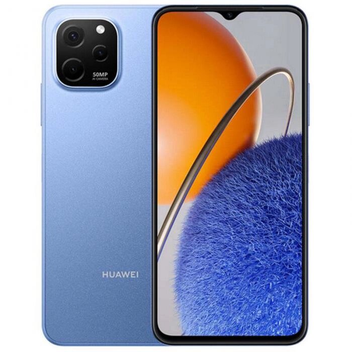 Сотовый телефон Huawei Nova Y61 4/128Gb Sapphire Blue от компании 2255 by - онлайн гипермаркет - фото 1