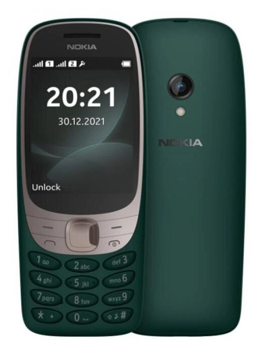 Сотовый телефон Nokia 6310 (TA-1400) Green от компании 2255 by - онлайн гипермаркет - фото 1
