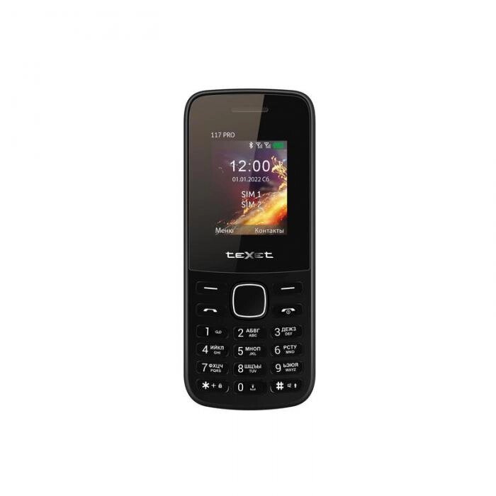 Сотовый телефон teXet TM-117 4G Pro Black от компании 2255 by - онлайн гипермаркет - фото 1