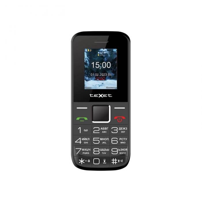 Сотовый телефон teXet TM-206 Black от компании 2255 by - онлайн гипермаркет - фото 1
