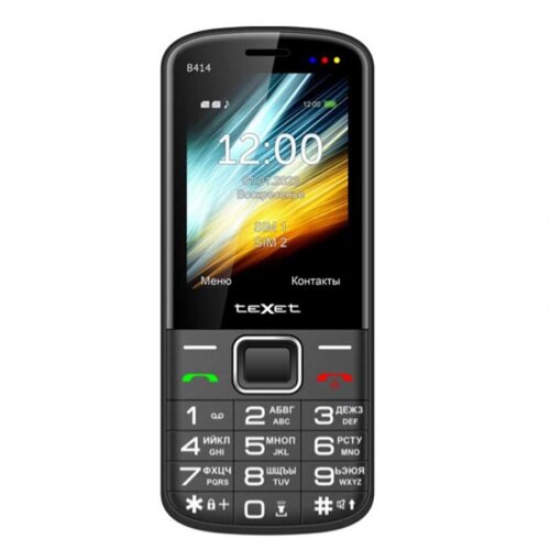Сотовый телефон teXet TM-B414 Black