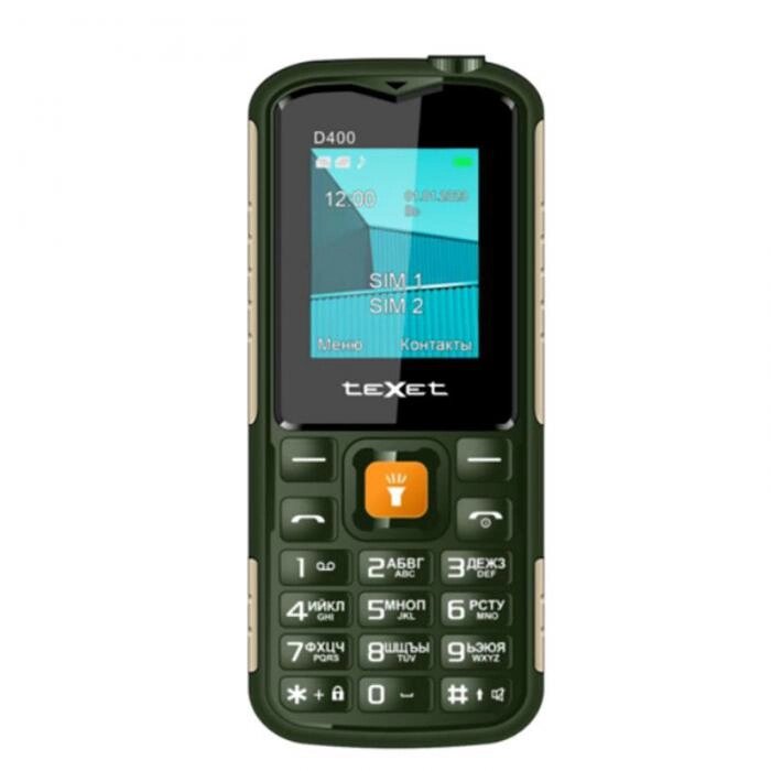 Сотовый телефон teXet TM-D400 Green от компании 2255 by - онлайн гипермаркет - фото 1