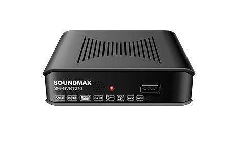 SOUNDMAX SM-DVBT270(черный) от компании 2255 by - онлайн гипермаркет - фото 1