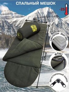 Спальный мешок зимний спальник туристический армейский