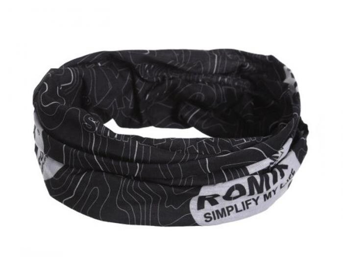 Спортивная повязка на голову волосы для занятий спортом Romix RH49 черная 30444 от компании 2255 by - онлайн гипермаркет - фото 1