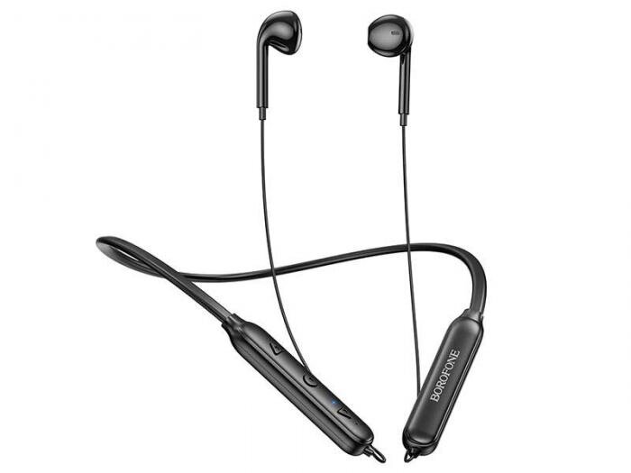 Спортивные наушники блютуз Borofone BE52 Ear Sports Black 6931474749468 беспроводные для бега от компании 2255 by - онлайн гипермаркет - фото 1