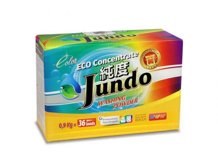 Средство Стиральный порошок для цветного белья Jundo Color 900g 4903720020104 от компании 2255 by - онлайн гипермаркет - фото 1