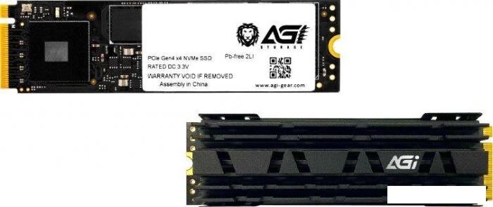 SSD AGI AI838 1TB AGI1T0G44AI838 от компании 2255 by - онлайн гипермаркет - фото 1