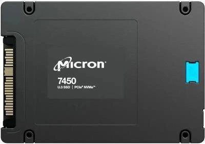 SSD накопитель Crucial Micron 7450 Pro MTFDKCC1T9TFR-1BC1ZABYY 1.92ТБ, 2.5", PCIe 4.0 x4,  NVMe,  U. 3 от компании 2255 by - онлайн гипермаркет - фото 1