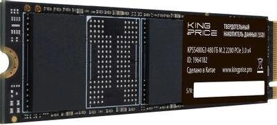 SSD накопитель KINGPRICE KPSS480G3 480ГБ, M. 2 2280, PCIe 3.0 x4,  NVMe,  M. 2,  rtl от компании 2255 by - онлайн гипермаркет - фото 1