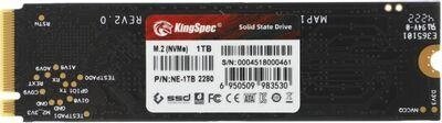 SSD накопитель KINGSPEC NE-1TB 1ТБ, M. 2 2280, PCIe 3.0 x4,  NVMe,  M. 2 от компании 2255 by - онлайн гипермаркет - фото 1