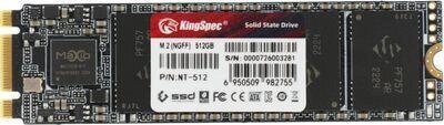 SSD накопитель KINGSPEC NT-512 512ГБ, M. 2 2280, SATA III,  M. 2 от компании 2255 by - онлайн гипермаркет - фото 1