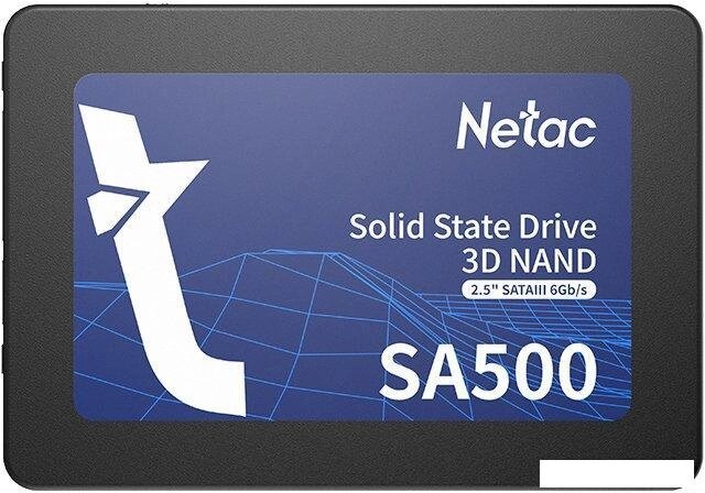 SSD Netac SA500 1TB NT01SA500-1T0-S3X от компании 2255 by - онлайн гипермаркет - фото 1