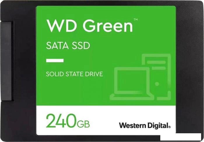 SSD WD Green 240GB WDS240G3G0A от компании 2255 by - онлайн гипермаркет - фото 1