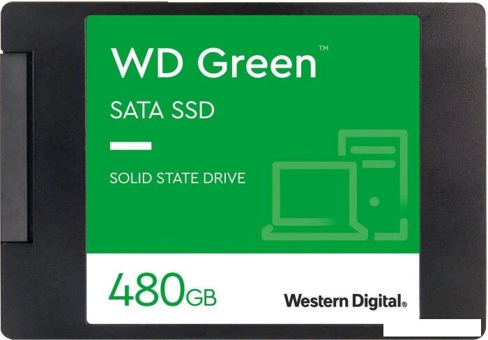 SSD WD Green 480GB WDS480G3G0A от компании 2255 by - онлайн гипермаркет - фото 1