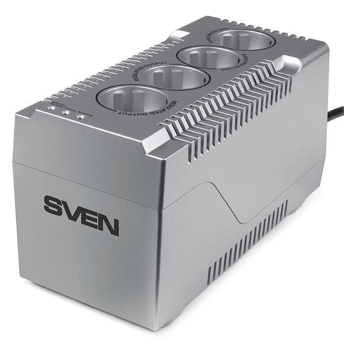 Стабилизатор напряжения SVEN VR-F1000 от компании 2255 by - онлайн гипермаркет - фото 1