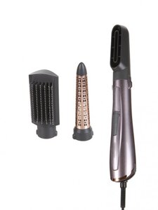 Стайлер фен-щетка конусная плойка расческа для укладки завивки волос локонов BaByliss AS136E мультистайлер