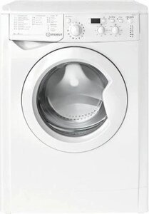 Стиральная машина Indesit EcoTime IWSD 6105 (CIS).L, с фронтальной загрузкой, 6кг, 1000об/мин