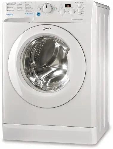 Стиральная машина Indesit Innex BWSD 51051, с фронтальной загрузкой, 5кг, 1000об/мин от компании 2255 by - онлайн гипермаркет - фото 1