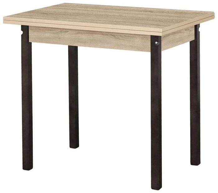 Стол кухонный обеденный раскладной трансформер прямоугольный деревянный большой для кухни Дуб Сонома от компании 2255 by - онлайн гипермаркет - фото 1