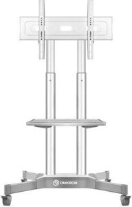 Стойка для телевизора ONKRON TS1351, 32-65", напольный, мобильный, белый