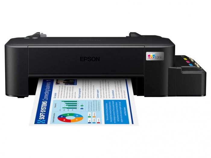 Струйный принтер Epson L121 C11CD76414 Мфу с снпч от компании 2255 by - онлайн гипермаркет - фото 1